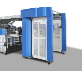 PRY-1100 Máy Lamination Flute Băng tự động 8