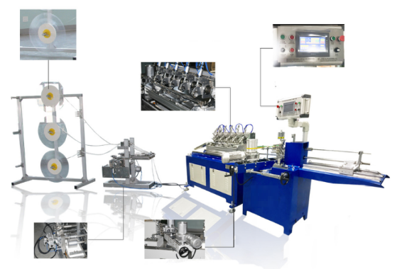 PRY-5 Máy làm rơm giấy tự động tốc độ 40m 1