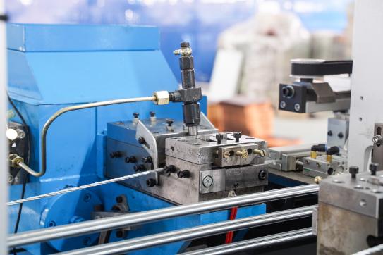 Máy chèn dây PRY-450A túi giấy 7