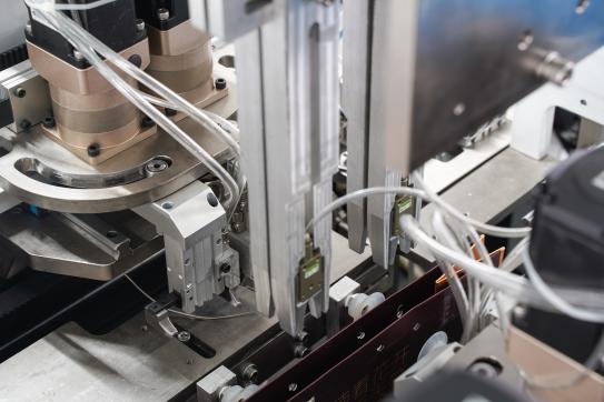 Máy chèn dây PRY-450A túi giấy 10