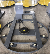 BL1650P Máy bọc phim kéo dài pallet tự động điện cho thực phẩm đồ uống vải hàng hóa hóa hóa 3