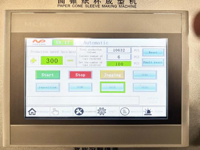 Máy làm ống giấy bọc ly kem tốc độ cao PRY-220/300 8