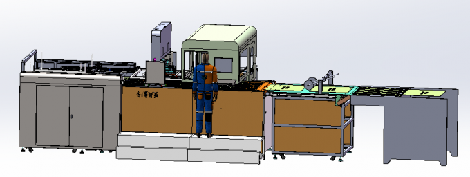 Máy dán cửa sổ hộp quà tự động hoàn toàn TCPP-1200 2