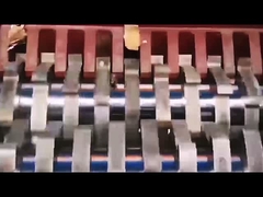 Trục đôi Máy nghiền sách Máy hủy giấy thải dày