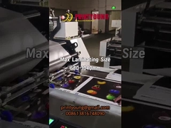 YFMB Hệ thống áp suất thủy lực bán tự động Cả hai máy làm mỏng phim trước khi dán và không dính