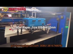 SGUV-1050 Máy sơn phủ UV hoàn toàn tự động với máy sấy IR