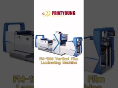 FM-1100 Máy sơn phim thẳng đứng tự động đa chức năng với dao tròn