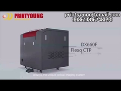 DX660F 4000dpi Máy làm đĩa CTP Digital Flexo