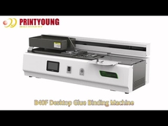 B40F Máy gắn keo máy bấm A4 màn hình cảm ứng kích thước nhỏ tự động 4.3 