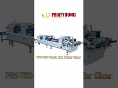 PRY-780 Máy dán dán bên hoàn toàn tự động hộp nhựa gấp