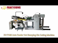 TYMK Hot Stamping và Die Cutting Machine với ZS Series Automatic Feeder