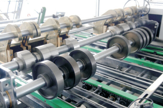 PRY-1200 Fully Automatic Double Line Hamburger Box Carton Erecting Forming Making Machine