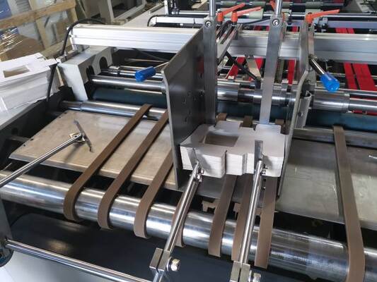 TC-1080A Fully Automatic Paper Box Window Patching Machine with Motor & Engine 380V 100 Pcs/Min Capacity