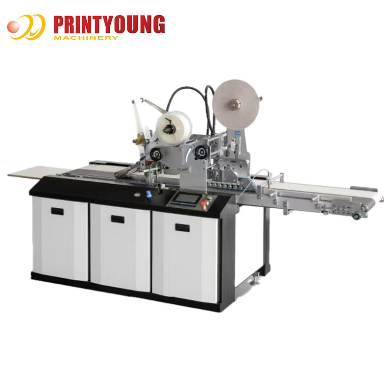 SW-230 Electric High-Accuracy Folding Box Multi-Function Double-Sided Tape Pasting Adhesive Machine for Cartons Beverage