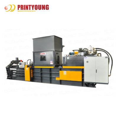 JPW100QT-DZ Bộ nén áp lực tái chế giấy rác toàn tự động ngang