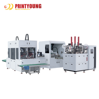 Máy làm hộp cứng tự động tốc độ cao PRY-CS620B cho carton/giấy 380V 48 chiếc/phút Bảo hành 1 năm